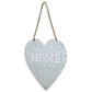 HomeRoots Home Gray Galvanized Metal Wall Art