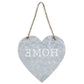 HomeRoots Home Gray Galvanized Metal Wall Art