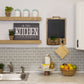 HomeRoots In This Kitchen We Lick The Spoon Wall Art