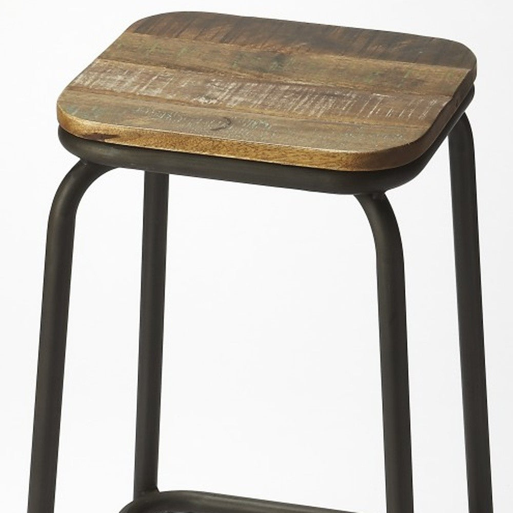 HomeRoots Industrial Chic Bar Stool