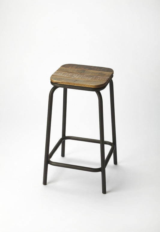 HomeRoots Industrial Chic Bar Stool