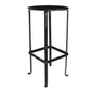 HomeRoots Iron Plant Stand in Black Finish