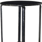 HomeRoots Iron Plant Stand in Black Finish