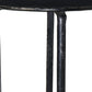 HomeRoots Iron Plant Stand in Black Finish