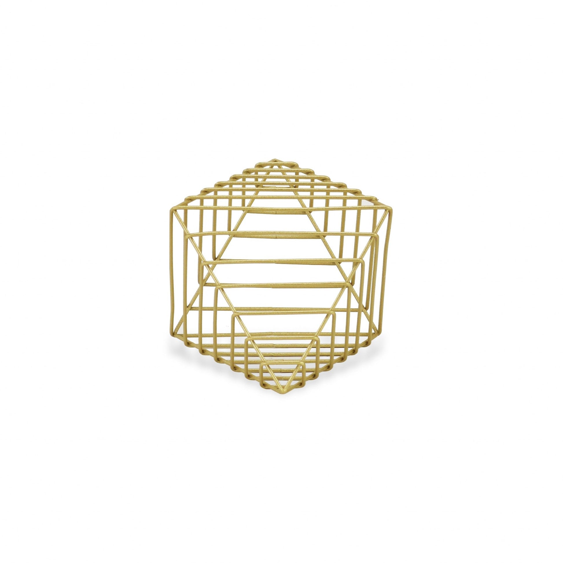 HomeRoots Jumbo Gold Metal Decorative Sculpture