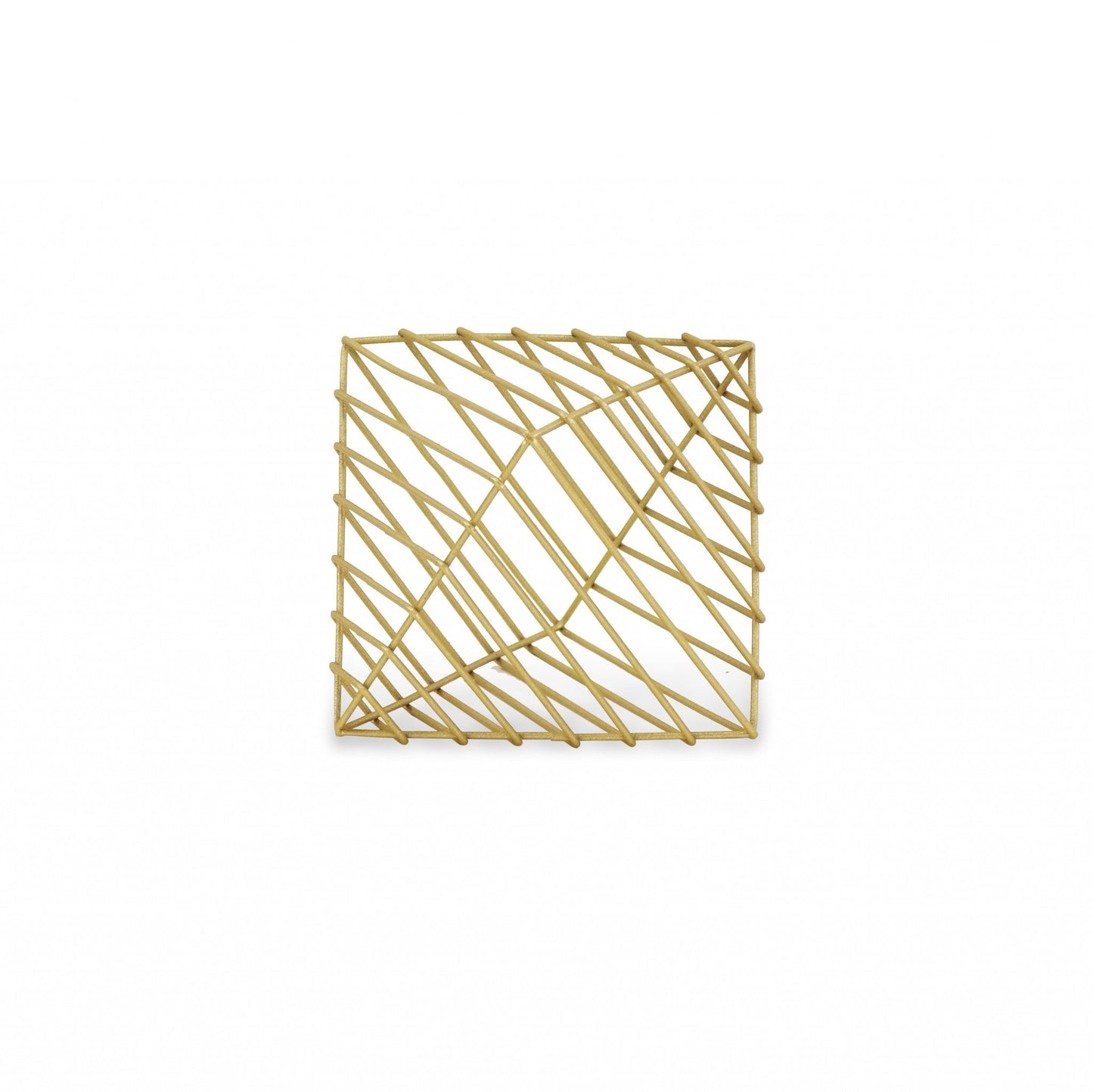 HomeRoots Jumbo Gold Metal Decorative Sculpture