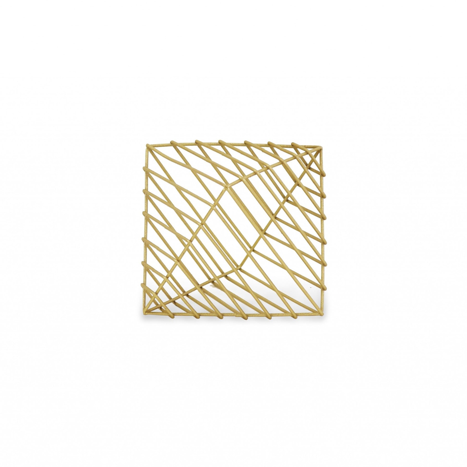 HomeRoots Jumbo Gold Metal Decorative Sculpture