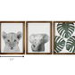 HomeRoots Jungle Safari Modern Wall Art Set