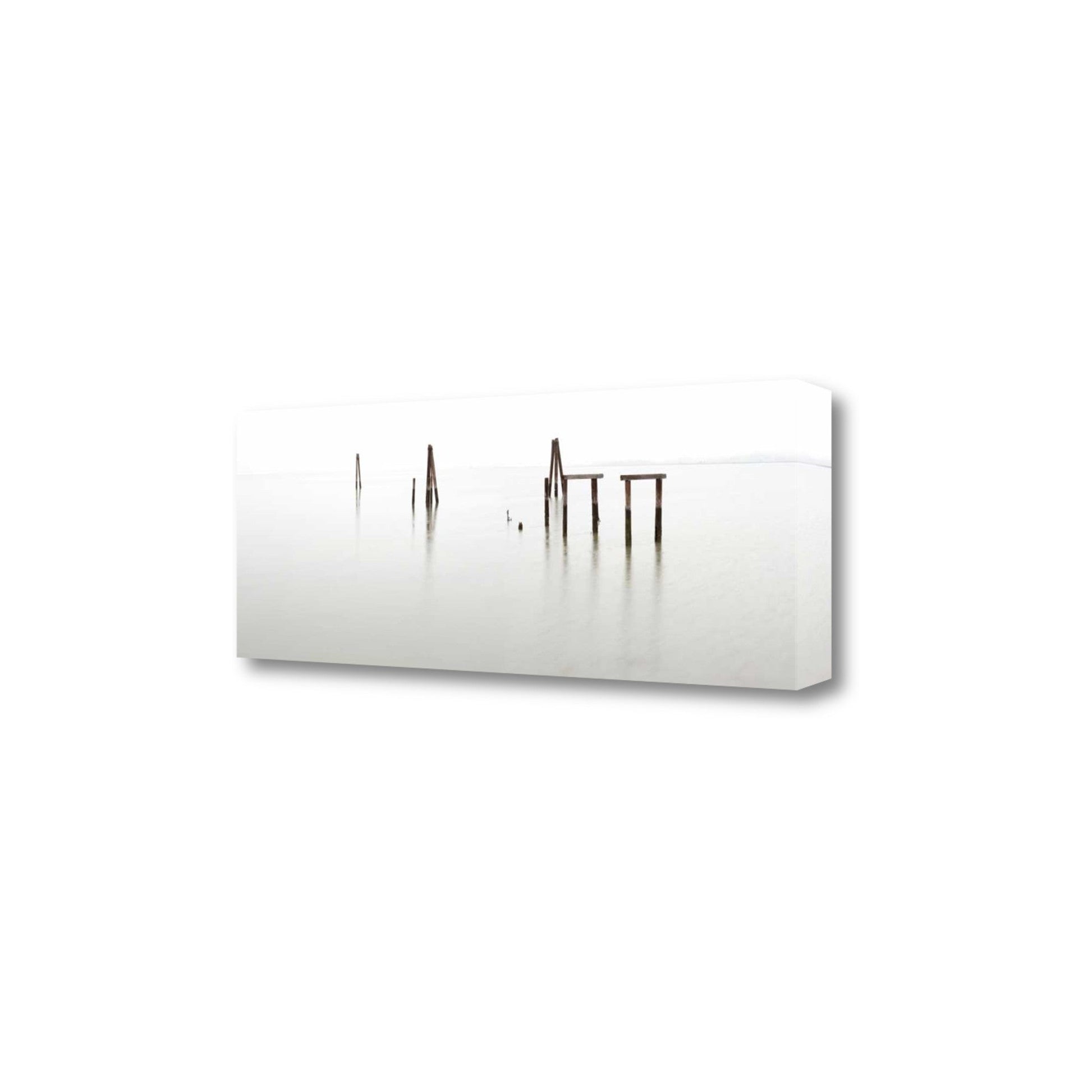 HomeRoots Leftovers of the Pier 3 Giclee Wrap Canvas Wall Art