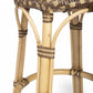 HomeRoots Light And Dark Brown Rattan Counter Stool
