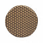 HomeRoots Light And Dark Brown Rattan Counter Stool