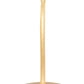 HomeRoots Lilypad Side Table in Gold Finish