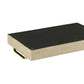 HomeRoots Linen And Wooden Tray in Beige Finish