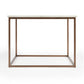 HomeRoots Marble and Metal Coffee Table