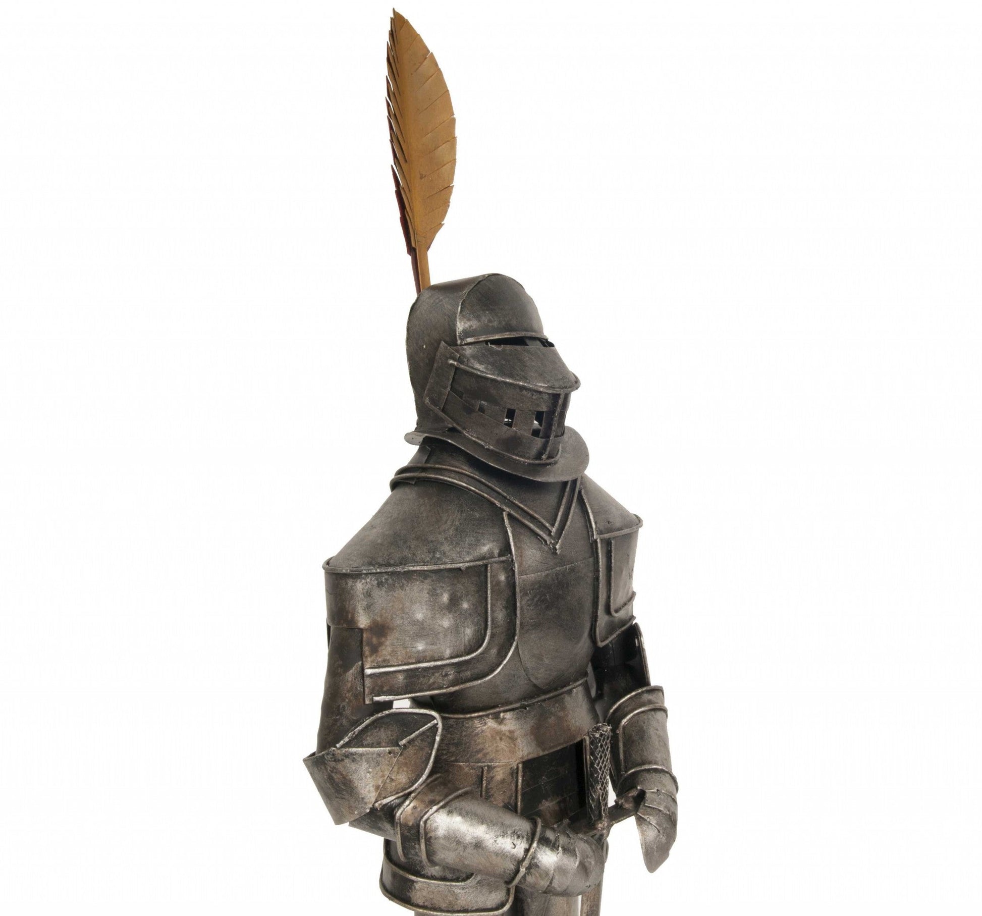 HomeRoots Medieval Armor Suit Tin Antique Decor