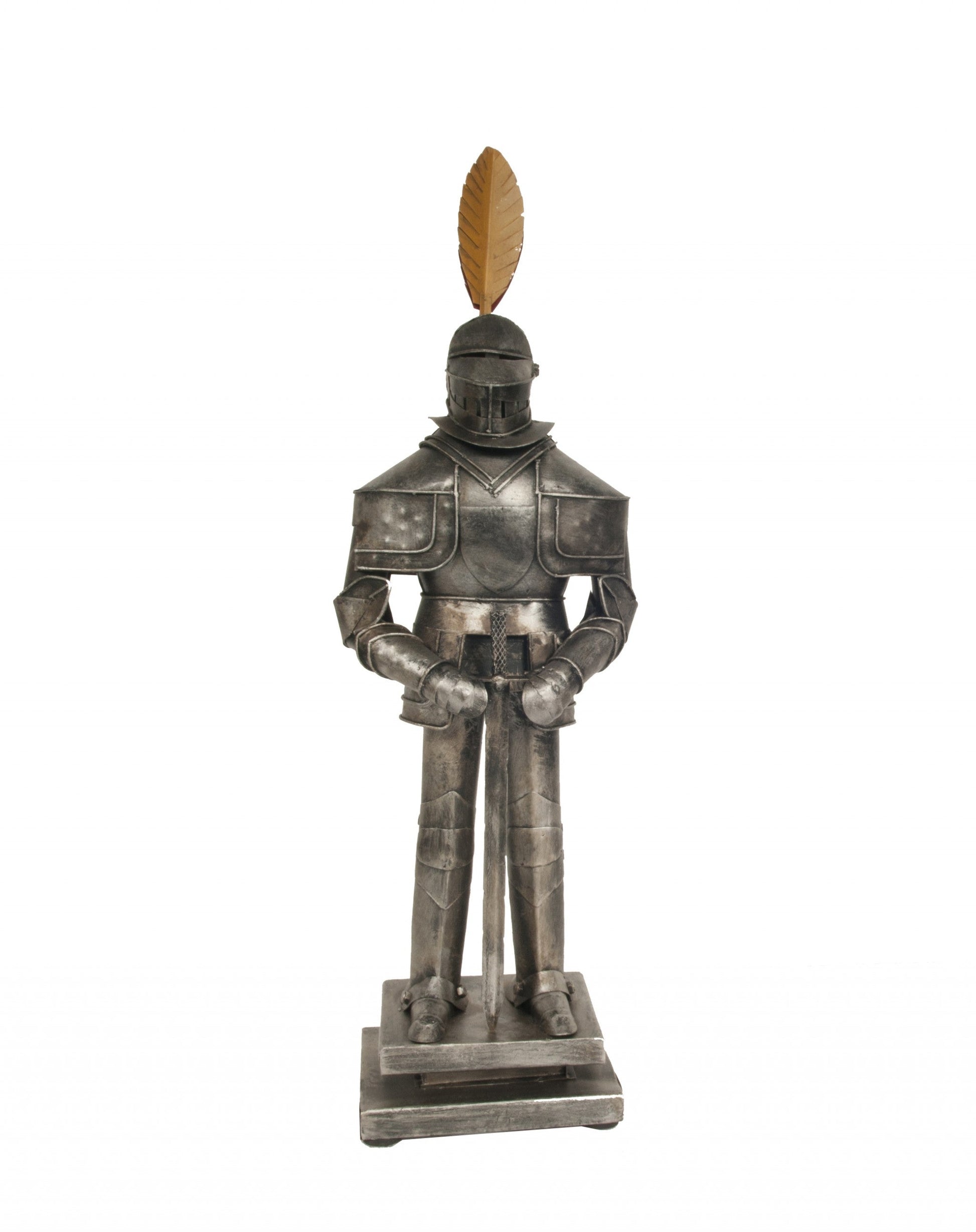 HomeRoots Medieval Armor Suit Tin Antique Decor