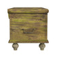 HomeRoots Mesa Carved Wooden Trunk Coffee Table
