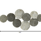 HomeRoots Metallic Plates Wall Centerpiece with Distressed Finish