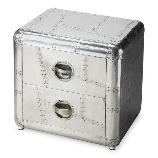 HomeRoots Midway Aviator Side Table