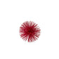 HomeRoots Mini Red Spiky Sphere Home Accent Filler