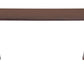 HomeRoots Minimalist Brown Wooden Dining Table
