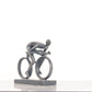 HomeRoots Minimalist Cyclist Cement Finish Statue