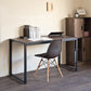 HomeRoots Mod Industrial Black and Walnut Finish Table Desk