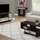 HomeRoots Mod Open Cubby and Drawer Cappuccino Finish Coffee Table