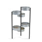 HomeRoots Modern Farmhouse 6 Tier Galvanized Metal Plant Stand