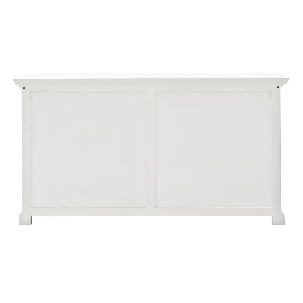 HomeRoots Modern Farmhouse Buffet Server in White Finish