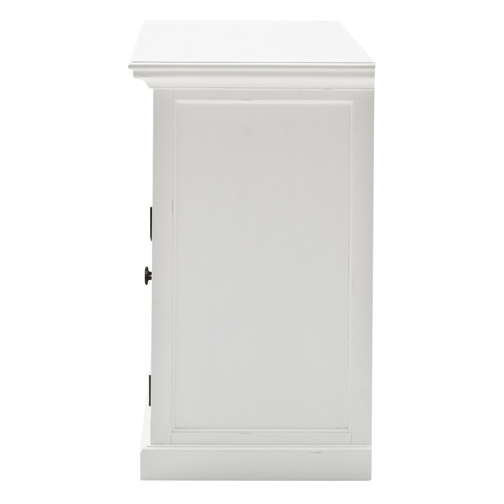 HomeRoots Modern Farmhouse Buffet Server in White Finish