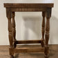 HomeRoots Modern Farmhouse Narrow Solid Wood End Table