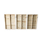 HomeRoots Modern Gray Chinoiserie Wood Plank Wall Art