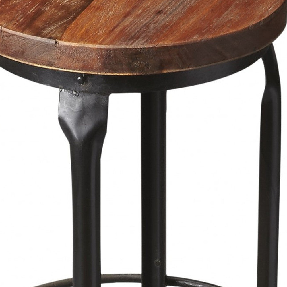 HomeRoots Modern Industrial Kitchen Bar Stool