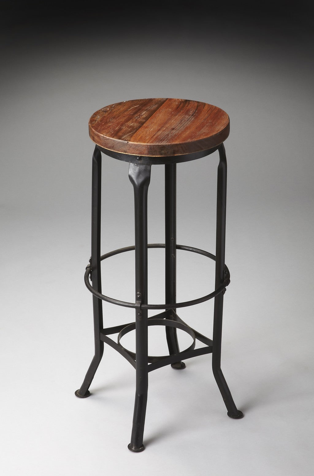 HomeRoots Modern Industrial Kitchen Bar Stool