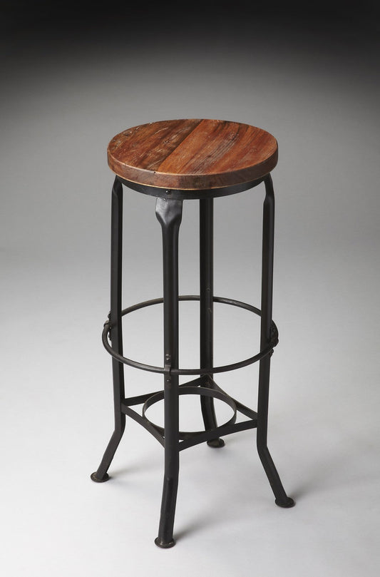 HomeRoots Modern Industrial Kitchen Bar Stool
