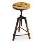 HomeRoots Modern Industrial Revolving Bar Stool