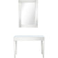 HomeRoots Modern Mirrored Console Table and Mirror Set