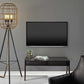 HomeRoots Modern Retro Black and Walnut Finish Coffee Table