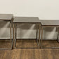 HomeRoots Modern Rustic Nesting Accent Tables in Set of 4