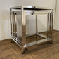 HomeRoots Modern Rustic Nesting Tables in Set of 3
