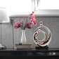 HomeRoots Modern Silver and Black Family Trio Sculpture