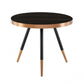 HomeRoots Modern Small Black and Gold Ceramic Coffee Table