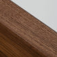HomeRoots Modern White and Walnut Square Coffee Table with Storage