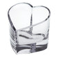 HomeRoots Mouth Blown European Crystal Heart Bowl or Votive