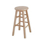 HomeRoots Natural Counter Height Stool In Set Of Two