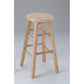 HomeRoots Natural Counter Height Stool In Set Of Two