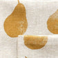 HomeRoots Ochre Pear Pattern Napkins in Set of 8