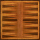 HomeRoots Olive Ash Burl Game Table in Brown Finish
