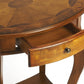 HomeRoots Olive Ash Burl Oval Accent Table